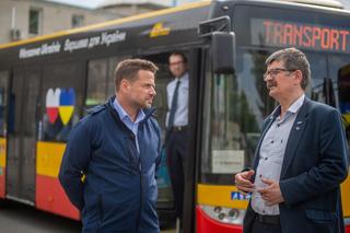 Autobusy z Warszawy trafiły na Ukrainę. Rafał Trzaskowski dał jasny sygnał