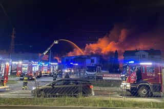 Gigantyczy pożar w Kielcach