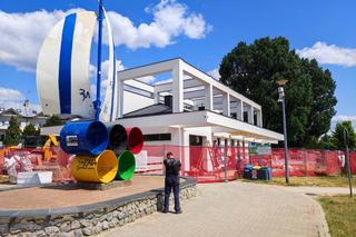 Budowa budynku do obsługi siedleckiego kąpieliska nad zalewem dobiega końca. Wkrótce otwarcie obiektu [FOTO]