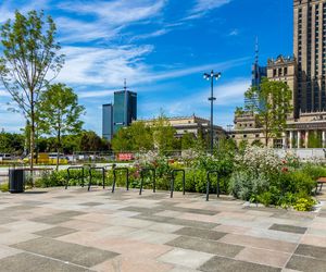 Plac Centralny Warszawa, sierpień 2025