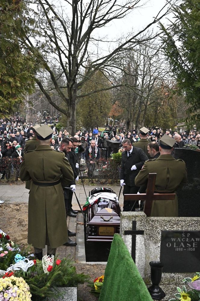 Ostatnie pożegnanie Lucjana Brychczego. Pogrzeb ikony Legii