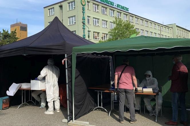 Badania przesiewowe górników na obecność koronawirusa
