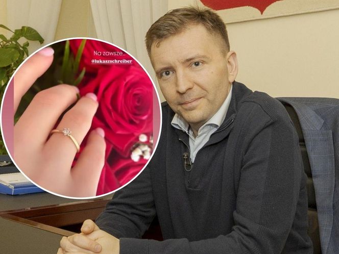 Łukasz Schreiber się oświadczył