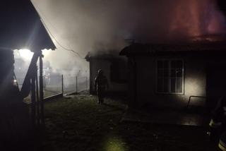 Wola Bystrzycka: Makabryczna śmierć w płomieniach. 87-latek ofiarą pożaru