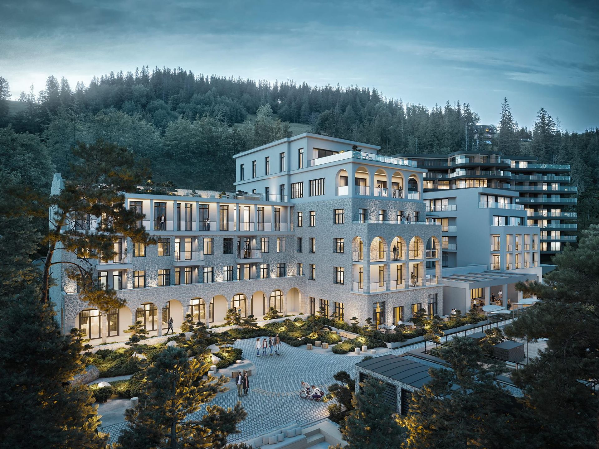 Tak ma wyglądać Hotel Salamandra w Kościelisku