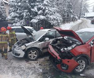 Wypadek w Zakopanem. Na drogach panują fatalne warunki