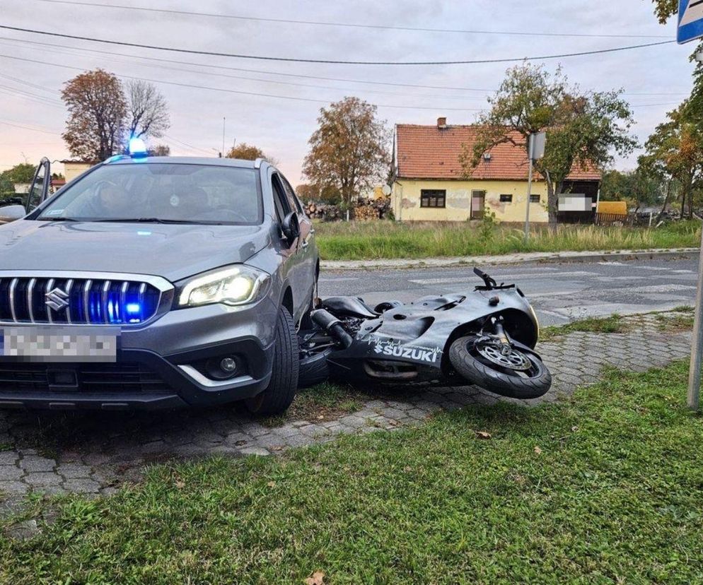 Szalony motocyklista, rajd i wielka kraksa 