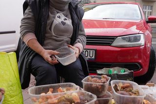 Grzyby na halach targowych w Gdyni