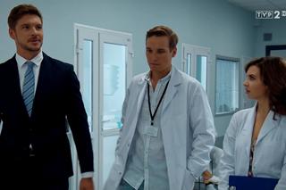 M jak miłość odc. 1482. Aneta (Ilona Janyst), Olek (Maurycy Popiel), Marcin (Mikołaj Roznerski)