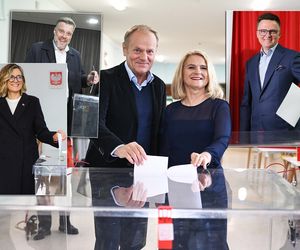 Pierwsi politycy już zagłosowali. Kto pojawił się przy urnach?