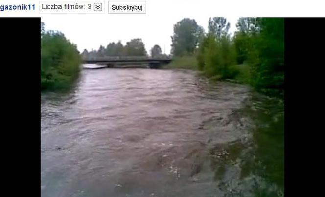 Powódź w Częstochowie, Warta - tama na Bugaju