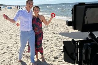 M jak miłość na panie. Aneta (Ilona Janyst), Olek (Maurycy Popiel)