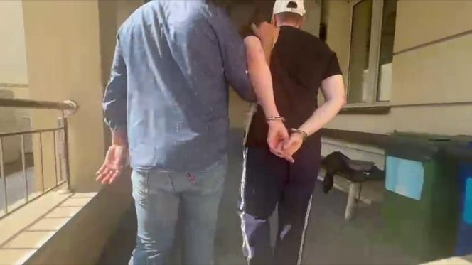 Białoruski gangster wpadł w Warszawie! Za handel bronią szukała go cała Europa