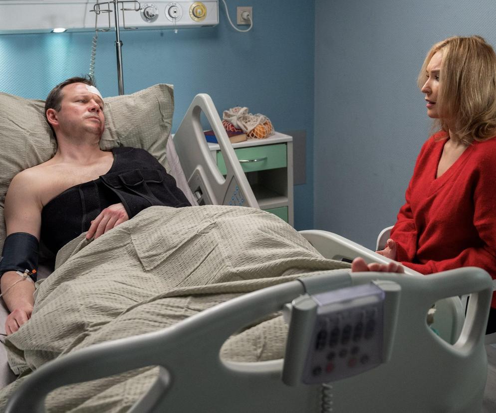 Barwy szczęścia odc. 2869: Bruno (Lesław Żurek), Karolina (Marta Dąbrowska)