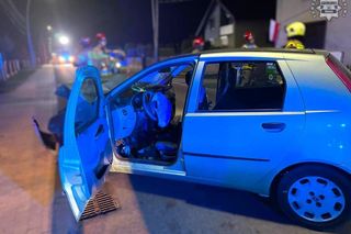 Lędziny: poważny wypadek z udziałem 20-latka bez prawa jazdy. Lądowało LPR