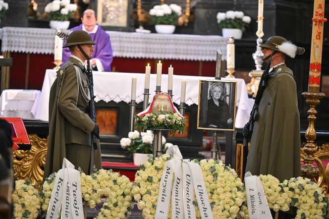 Pogrzeb Elżbiety Pendereckiej. Spoczęła w Panteonie Narodowym w Krakowie