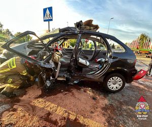 Groza na ulicach Torunia. Zdjęcia mówią wszystko