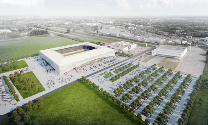 Nowy stadion Odry Opole. Wizualizacja projektu