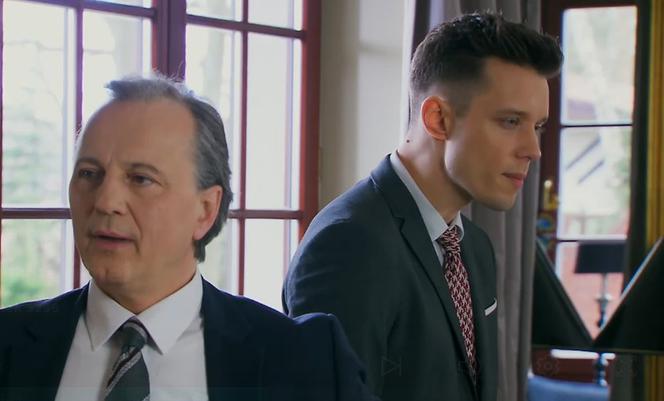 Na Wspólnej odc. 3286. Darek Żbik (Michał Mikołajczak), Andrzej Zakościelny (Dariusz Niebudek)