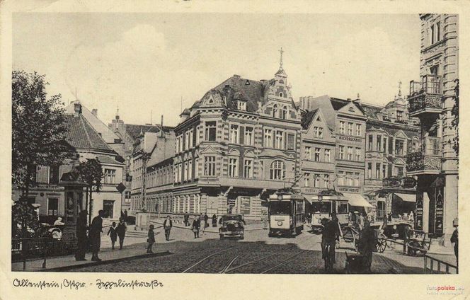 Ulica 11 Listopada w Olsztynie dawniej wyglądała zupełnie inaczej. Nosiła imię niemieckiego inżyniera