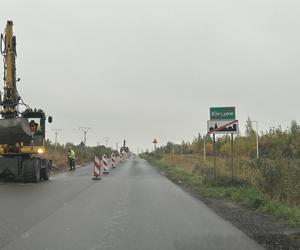Garbata droga w Kleczewie remontowana