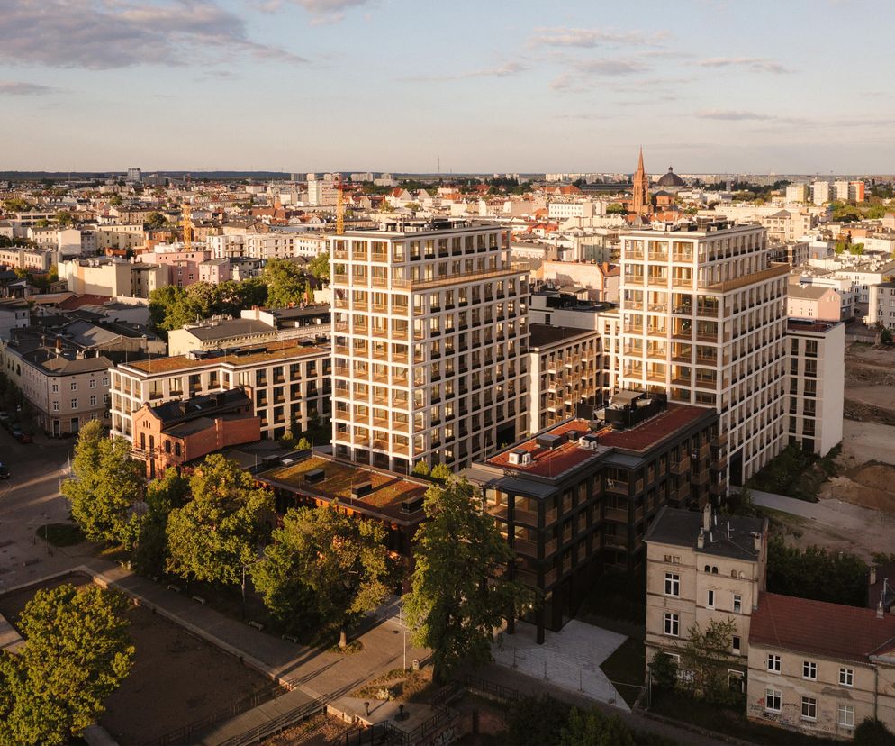 Nowy Port w Bydgoszczy. Pomimo oszczędnej formy osiedle jest apartamentowcem o podwyższonym standardzie