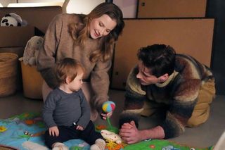 	Barwy szczęścia odc. 3163. Sofia (Valeria Gouliaeva), Czarek (Tadeusz Łaczkowski) Cezary (Marcel Opaliński)