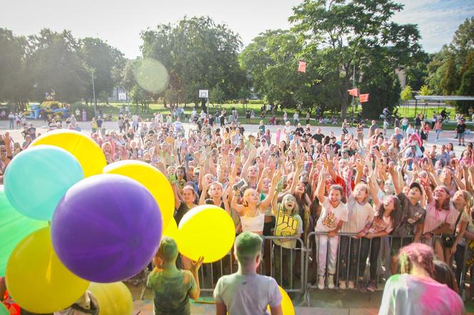 Festiwal Kolorów w Parku Sieleckim w Sosnowcu