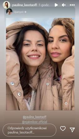 M jak miłość na planie. Kasia (Paulina Lasota), Aneta (Ilona Janyst)