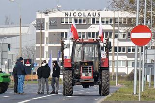 Skromne początki rolniczej blokady na drodze do Bydgoszczy