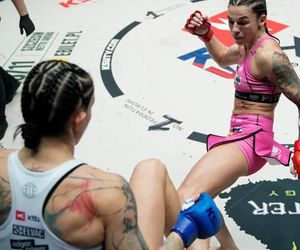 Laura Grzyb przed i po walce na KSW