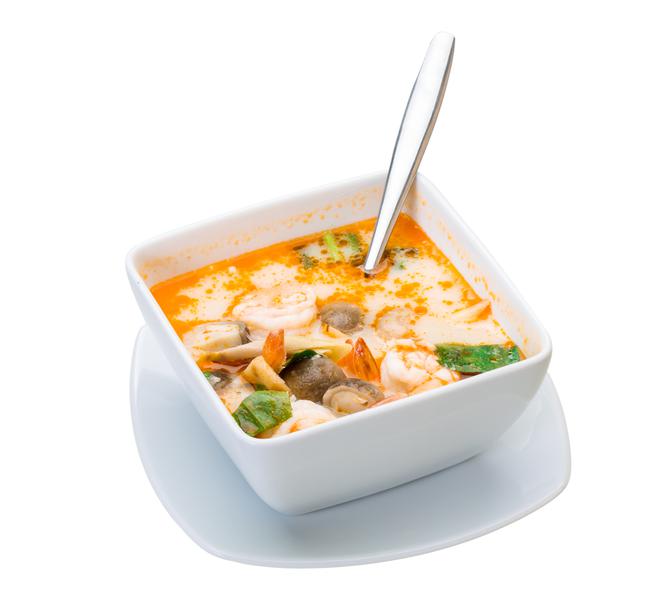 Zupa tajska z nutą imbiru: przepis