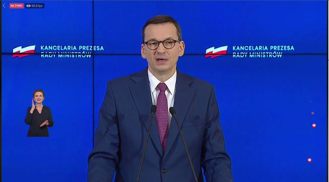 Premier Mateusz Morawiecki