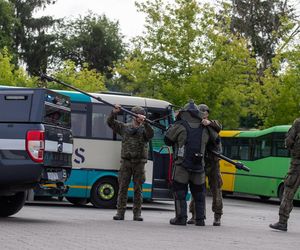 Wybuchy i strzelanina na dworcu autobusowym. Na szczęście, to tylko ćwiczenia
