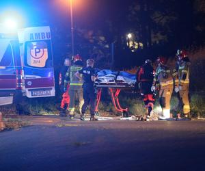 Horror w Świnoujściu. 30 latek  płonął wybiegając z lasu. W panice zdejmował ubrania