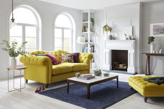 Żółta sofa – do jakich wnętrz pasuje? Żółta kanapa – aranżacje