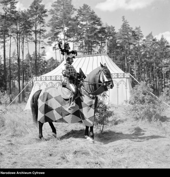 Kręcenie filmu "Krzyżacy" (reż. Aleksander Ford) - 1959