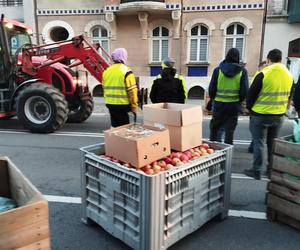 Protest rolników w Katowicach. Zablokowali centrum miasta