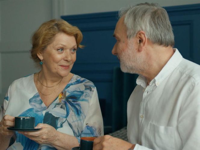 Barwy szczęścia, odcinek 3121: Józefina (Elżbieta Jarosik), Andrzej (Leon Charewicz)