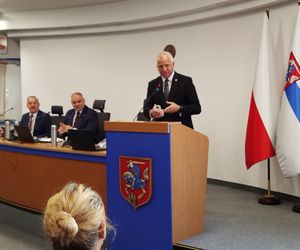 Rodzina Tymka Kalaty wymieniła się prezentami z prezydentem i radnymi