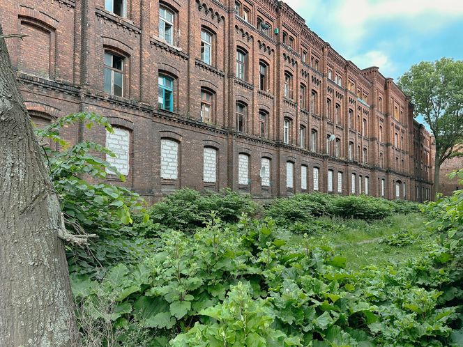 Zabytkowe famuły Izraela Poznańskiego w Łodzi 