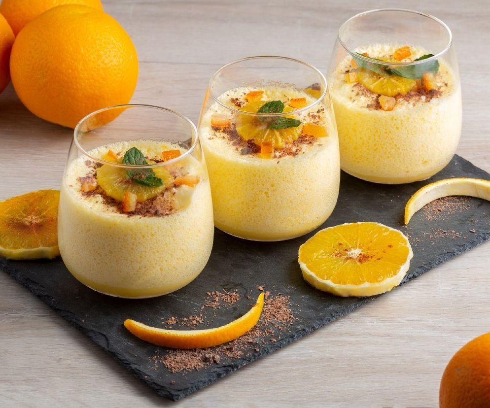 deser pomarańczowy z mascarpone