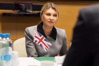 Ołena Zełenska w Londynie