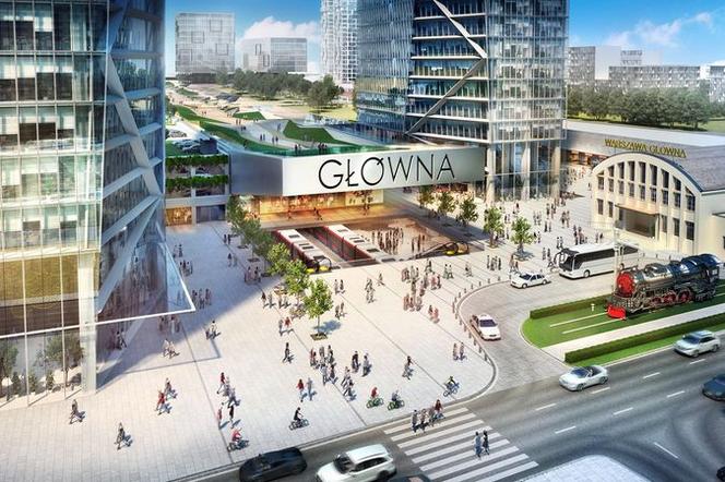 Warszawa Główna - nowa inwestycja PKP