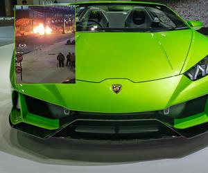 Potworny wypadek w Nowym Jorku. Kobieta spłonęła w luksusowym Lamborghini