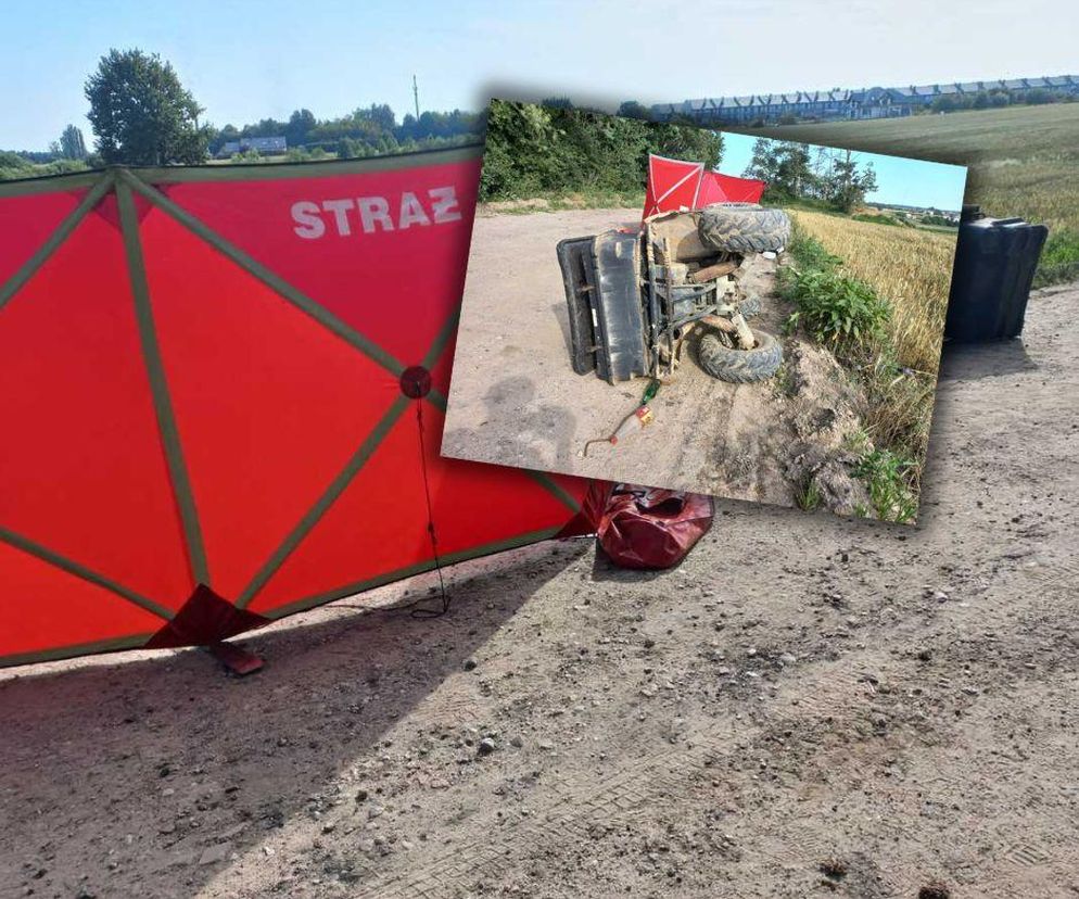 Koszmar na prostej drodze. Nie żyje 50-latek, popełnił śmiertelny błąd