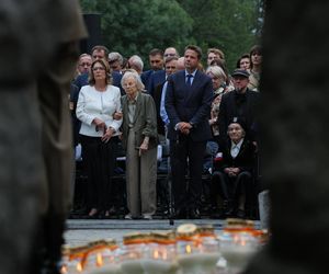 Uroczystość pod pomnikiem Polegli Niepokonani (1.08.2025)