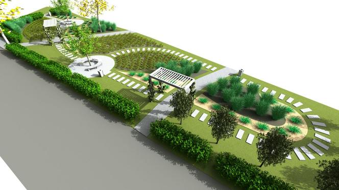 Powstanie kolejny w Rzeszowie park kieszonkowy – wizualizacje