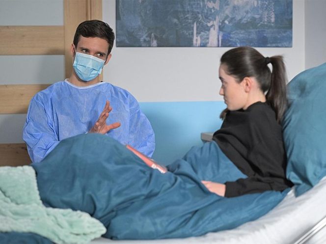 Pierwsza miłość, odcinek 4033: Milena/ Angelika (Patrycja Franczak), Filip (Dominik Smaruj)