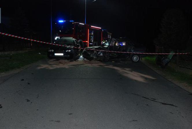 Nocny wypadek w Żarnowcu na Podkarpaciu